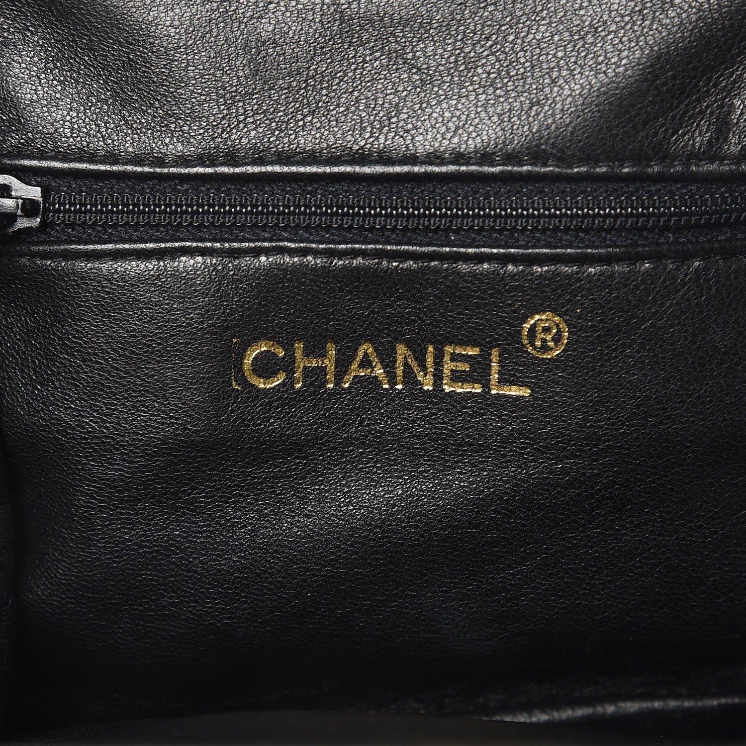 Chanel Lambskin Quilted Framed Evening Bag Black 6 of 9