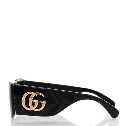 Gucci Acetate Frame GG Marmont Logo Sunglasses GG0810S Black 3 of 7