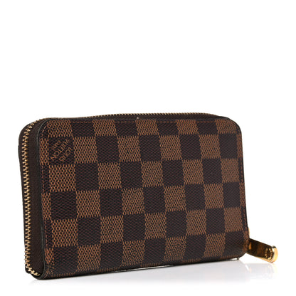 Louis Vuitton Damier Ebene Zippy Compact Wallet 3 of 12