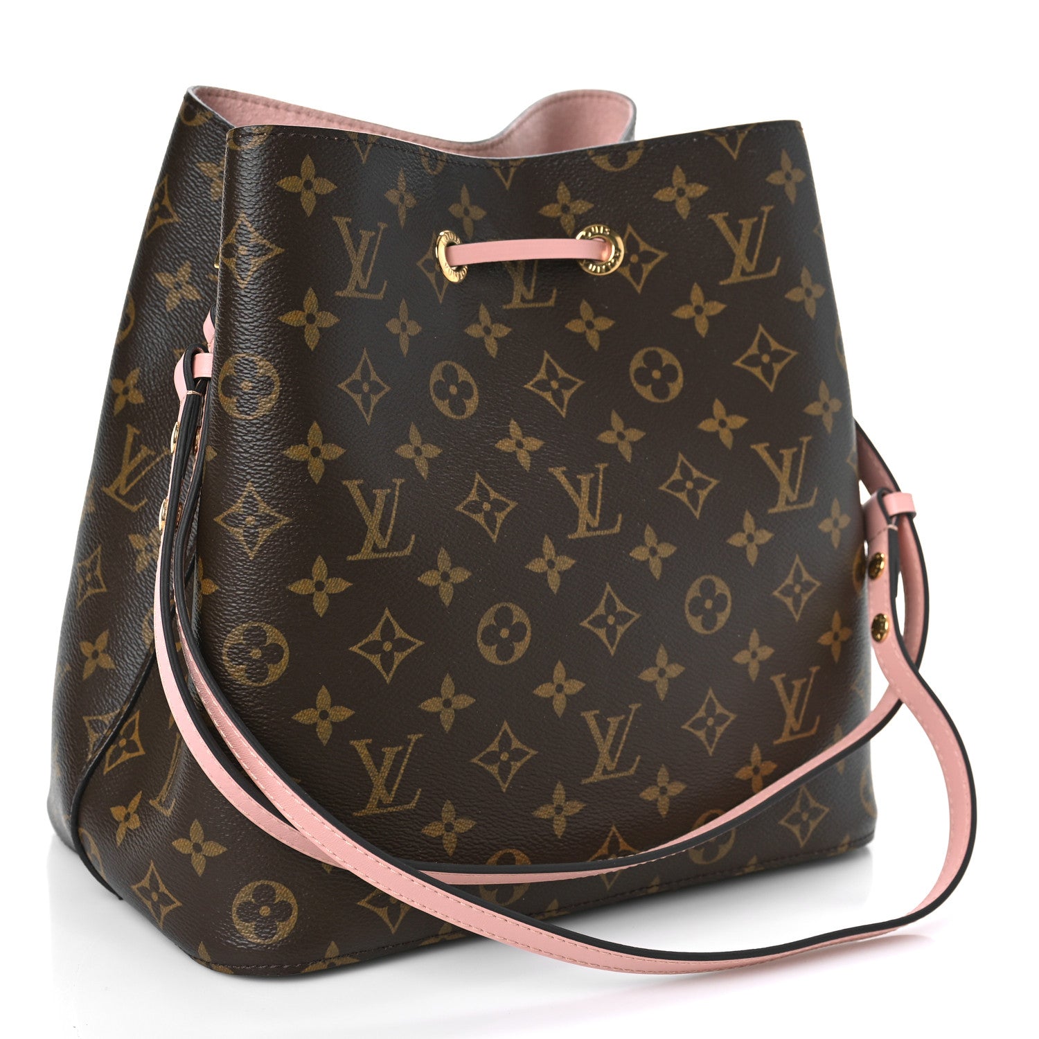 Louis Vuitton Monogram Neonoe MM Rose Poudre 3 of 8