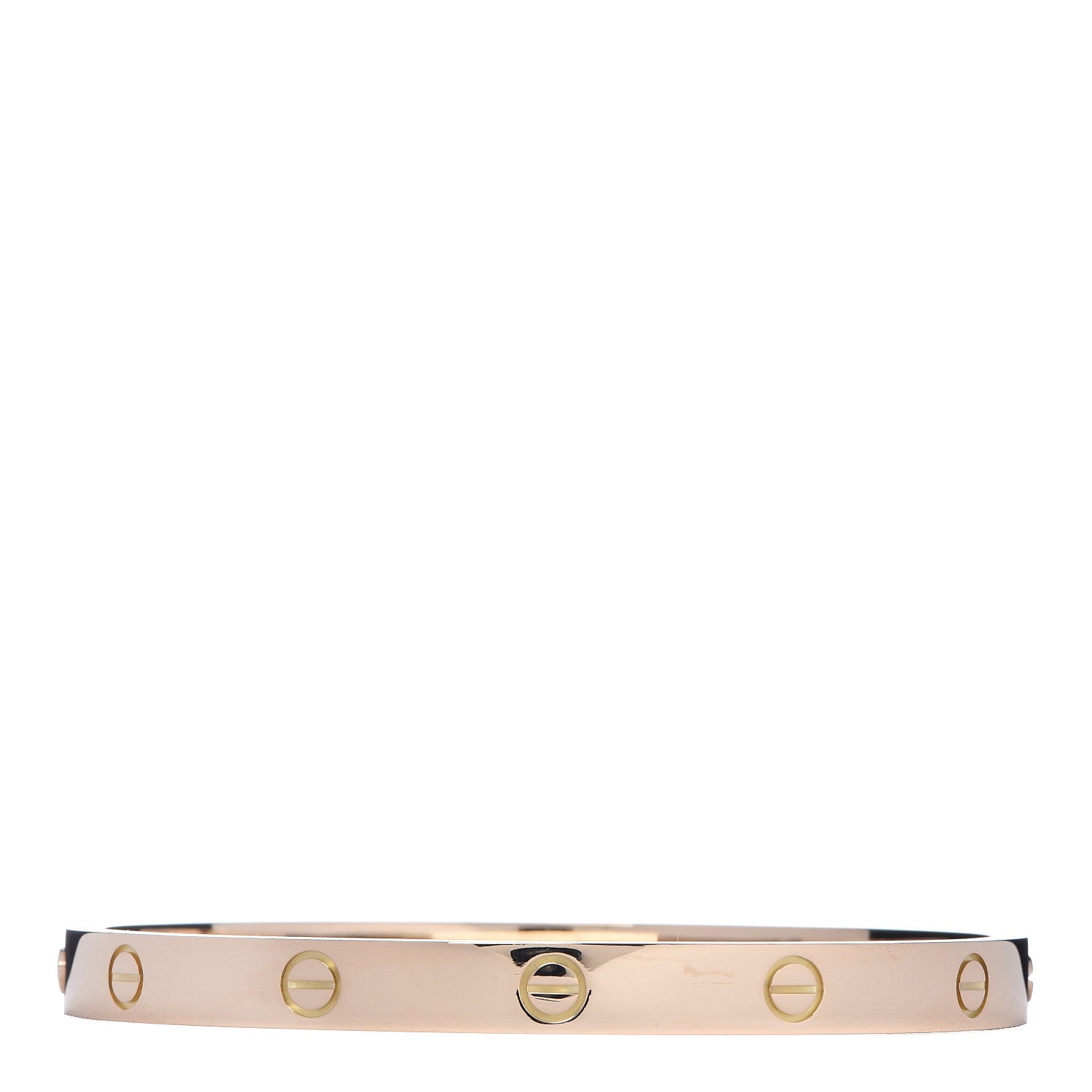 Cartier 18K Yellow Gold LOVE Bracelet 19 3 of 5