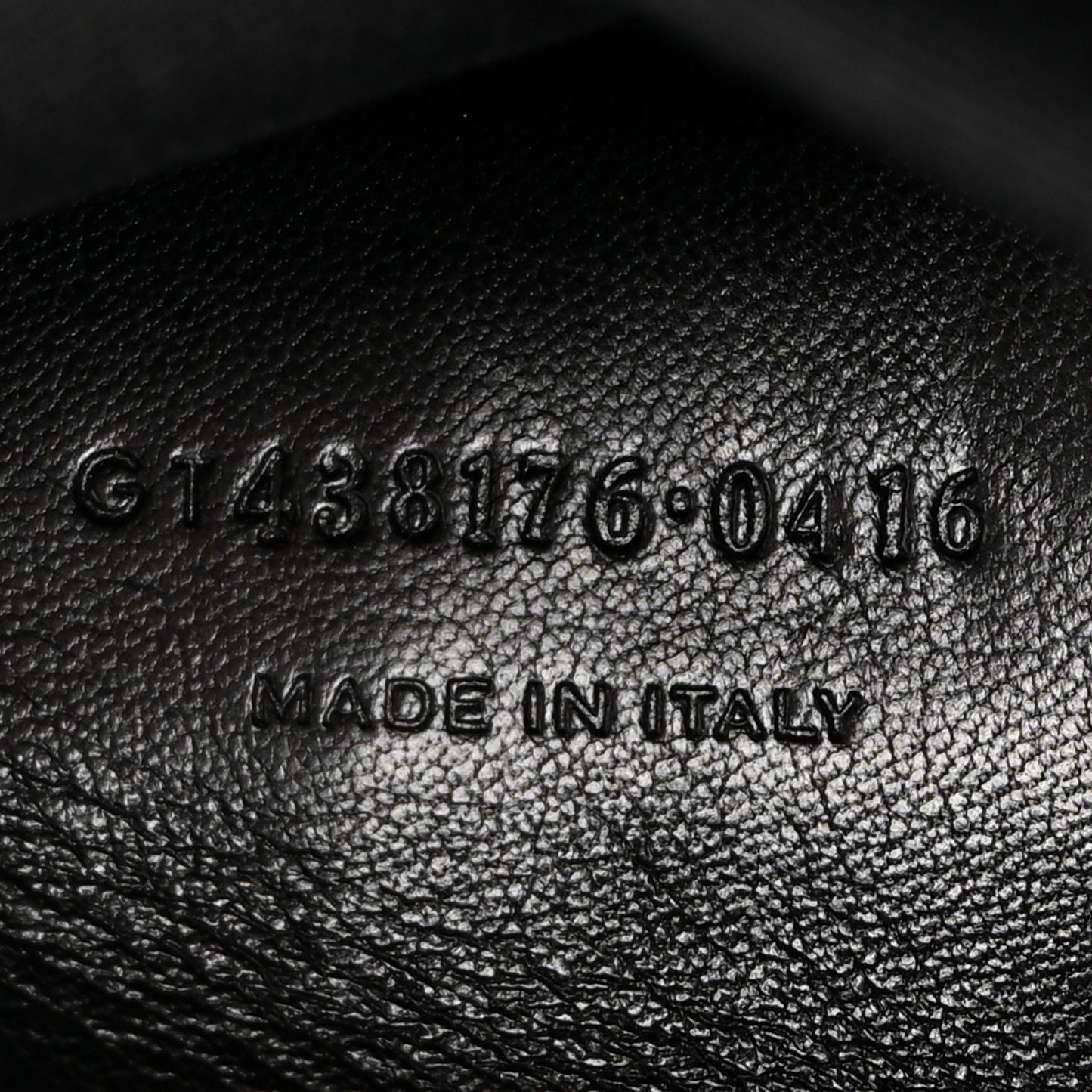 Grain De Poudre Medium West Hollywood Monogram Fold-Over Black