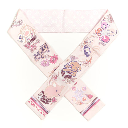 Louis Vuitton Silk Monogram Superstition Bandeau Light Pink 1 of 4