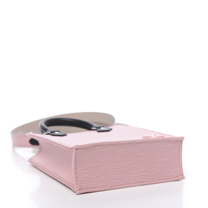 Louis Vuitton Epi Petit Sac Plat Rose Ballerine 4 of 11