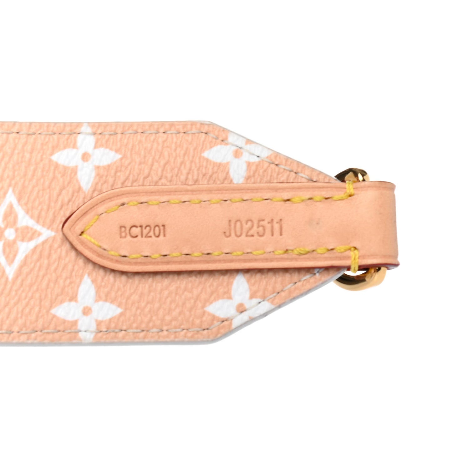 Monogram Giant By The Pool Bandouliere Shoulder Strap Brume