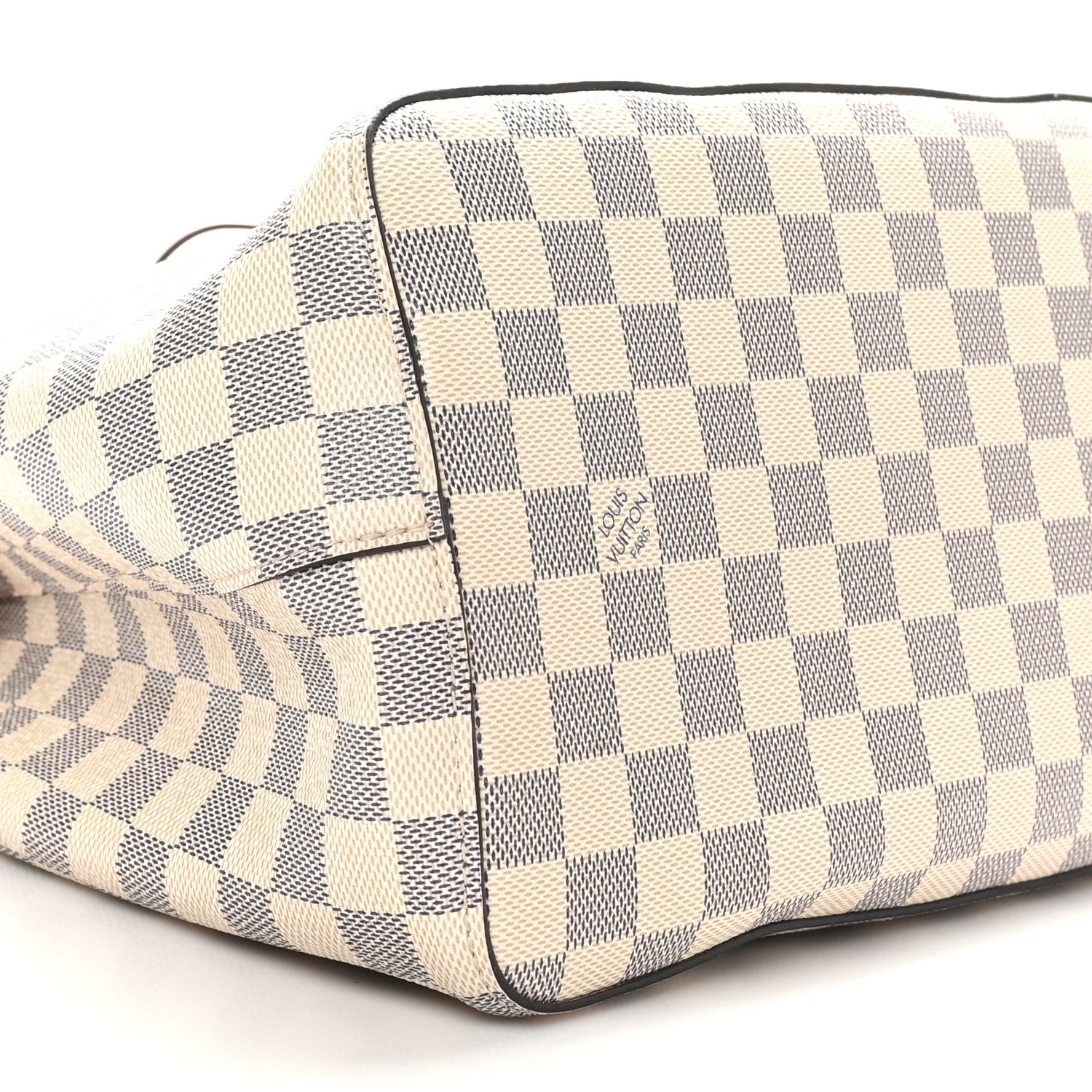 Louis Vuitton Damier Azur Neonoe MM Eau De Rose 8 of 9