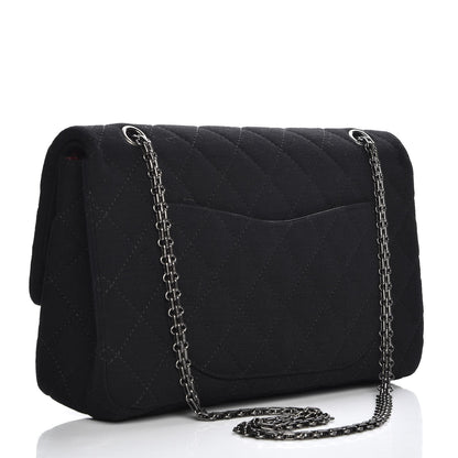 Chanel Jersey Quilted 2.55 Reissue 227 Flap Black 3 of 7