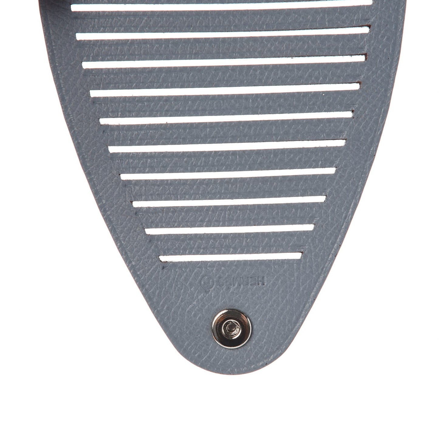 Epsom Petit H Ajoure Reversible Cuff Chocolate Gris Mouette
