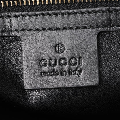 Gucci Calf Hair Zebra Print Medium Craft Tote Black 7 of 10