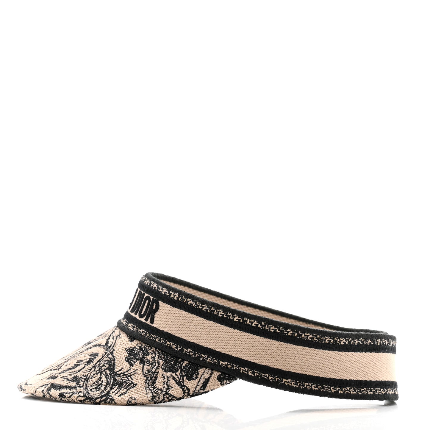 Toile De Jouy Reverse Visor Beige