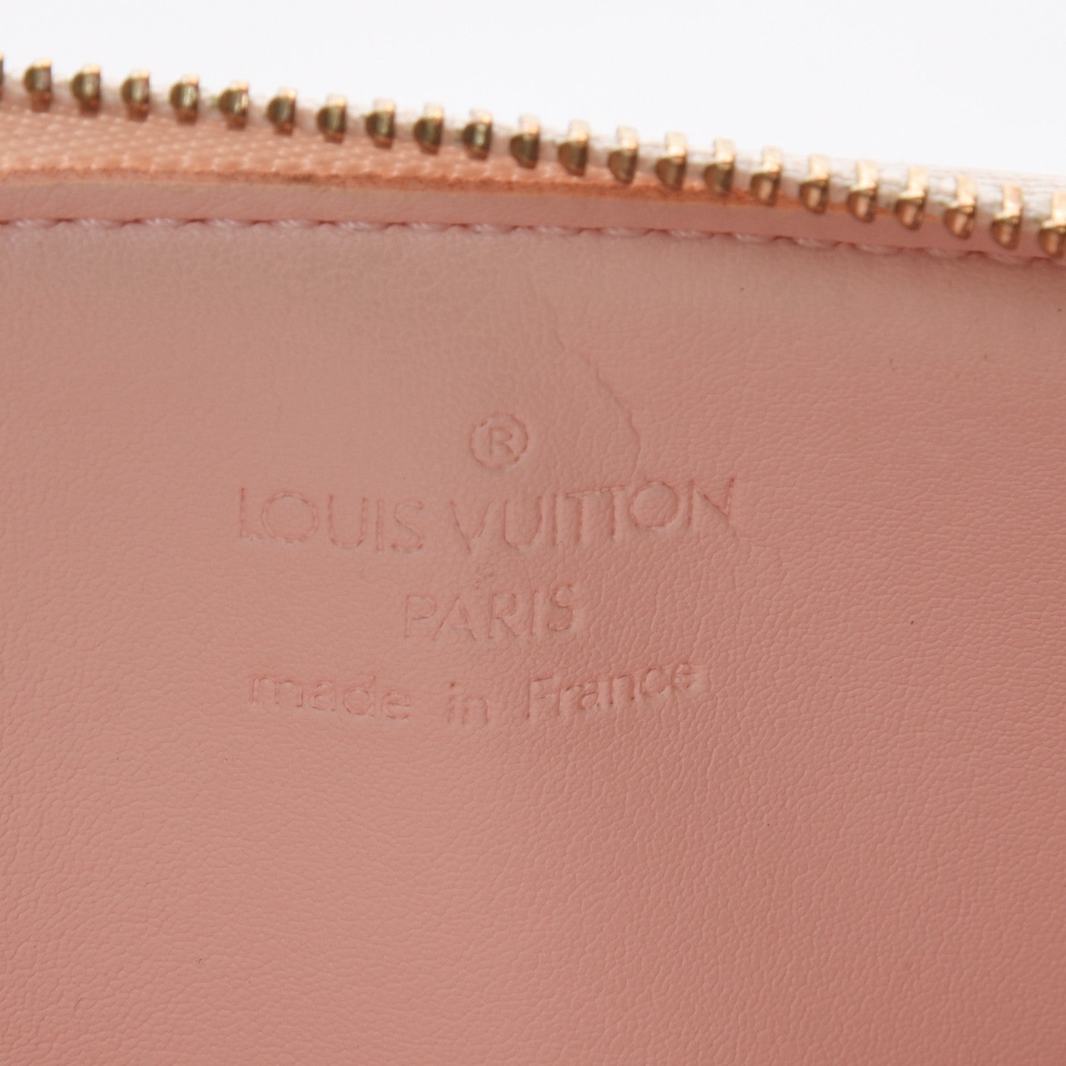 Louis Vuitton Vernis Lexington Pochette Beige 6 of 9