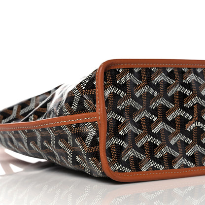 Goyard Goyardine Reversible Mini Anjou Black Gold 7 of 8