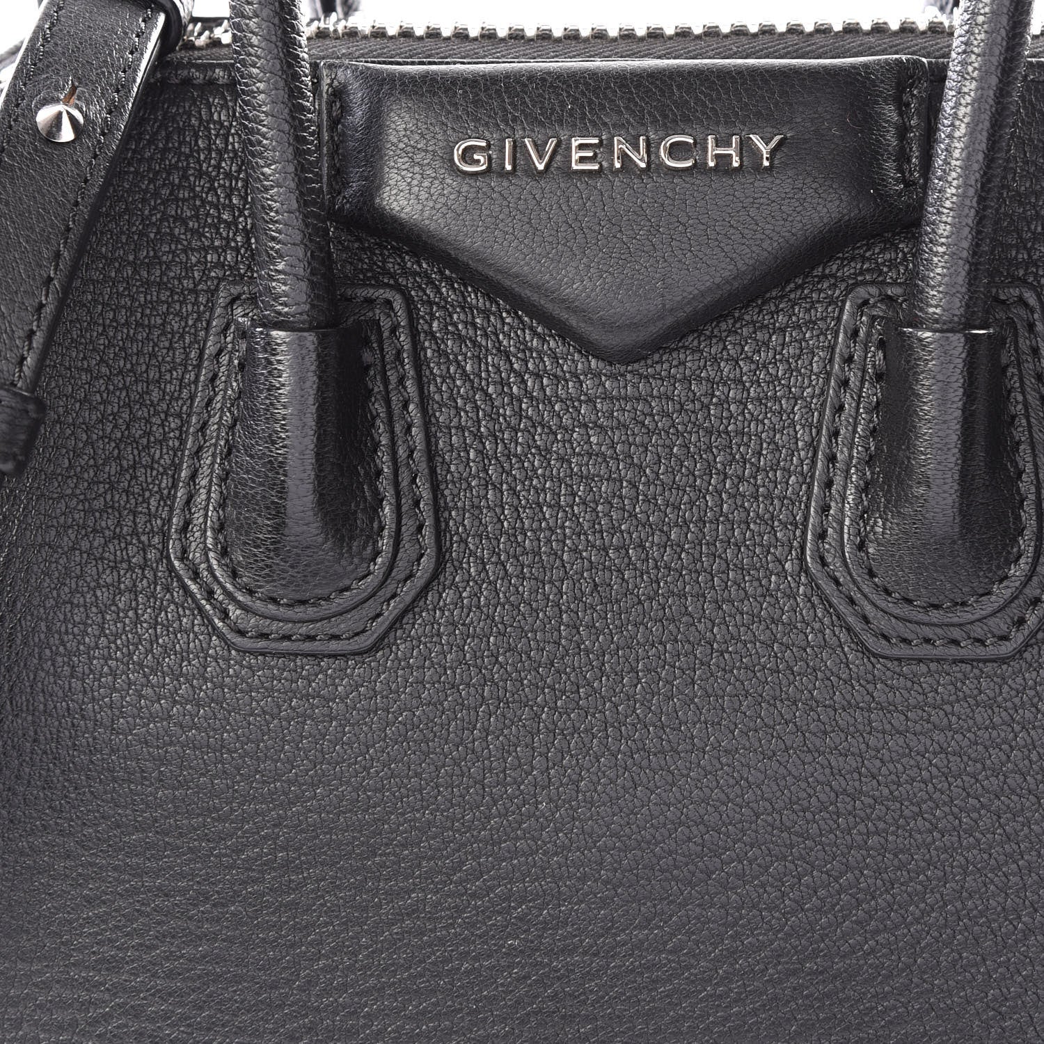 Givenchy Sugar Goatskin Mini Antigona Black 10 of 10