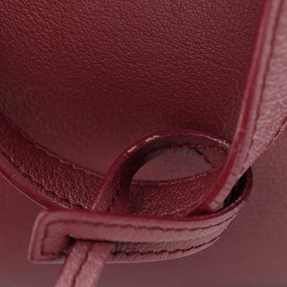Saint Laurent Calfskin Large Shopping Tote Deep Carmin 14 of 17