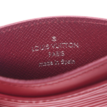 Louis Vuitton Epi Card Holder Fuchsia 6 of 7