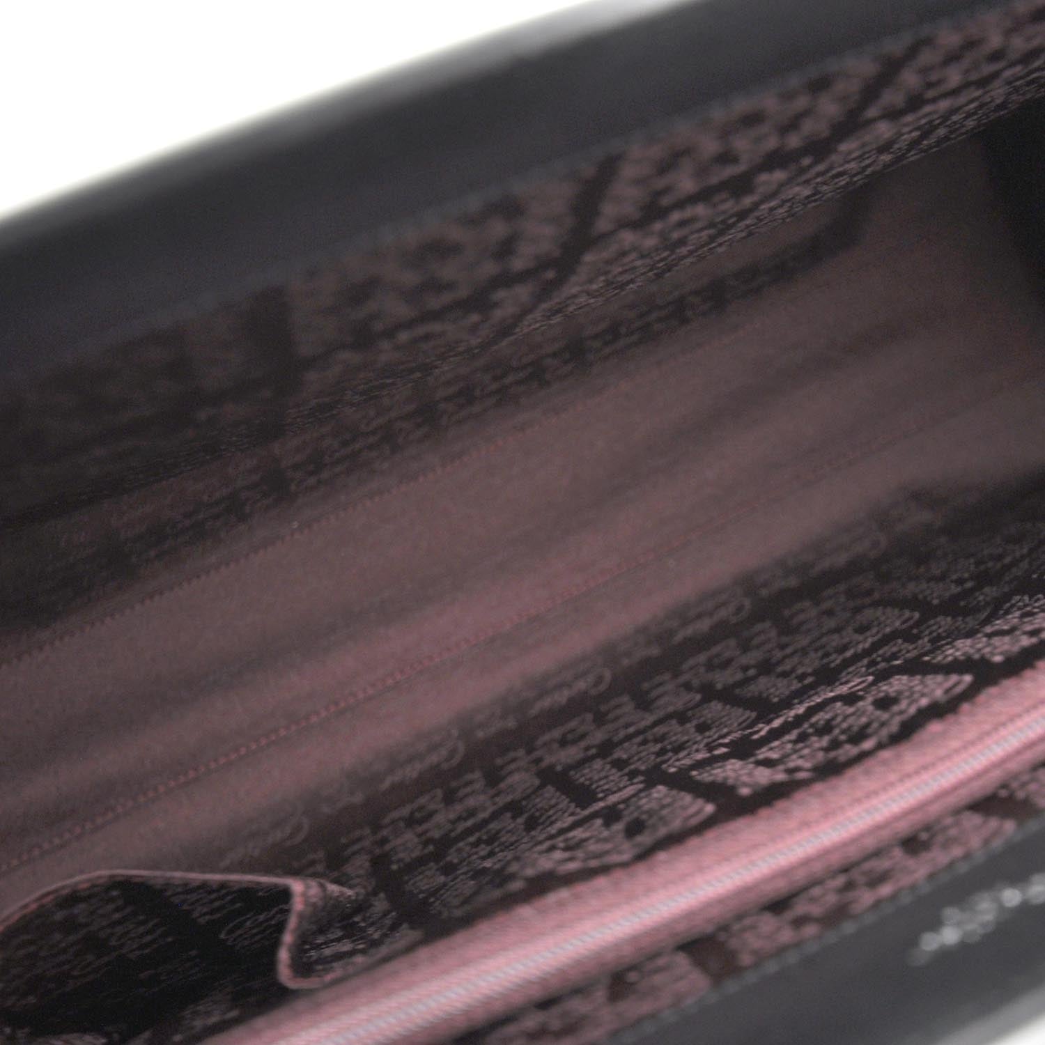 Cartier Leather Cabochon Business Tote Black 6 of 8