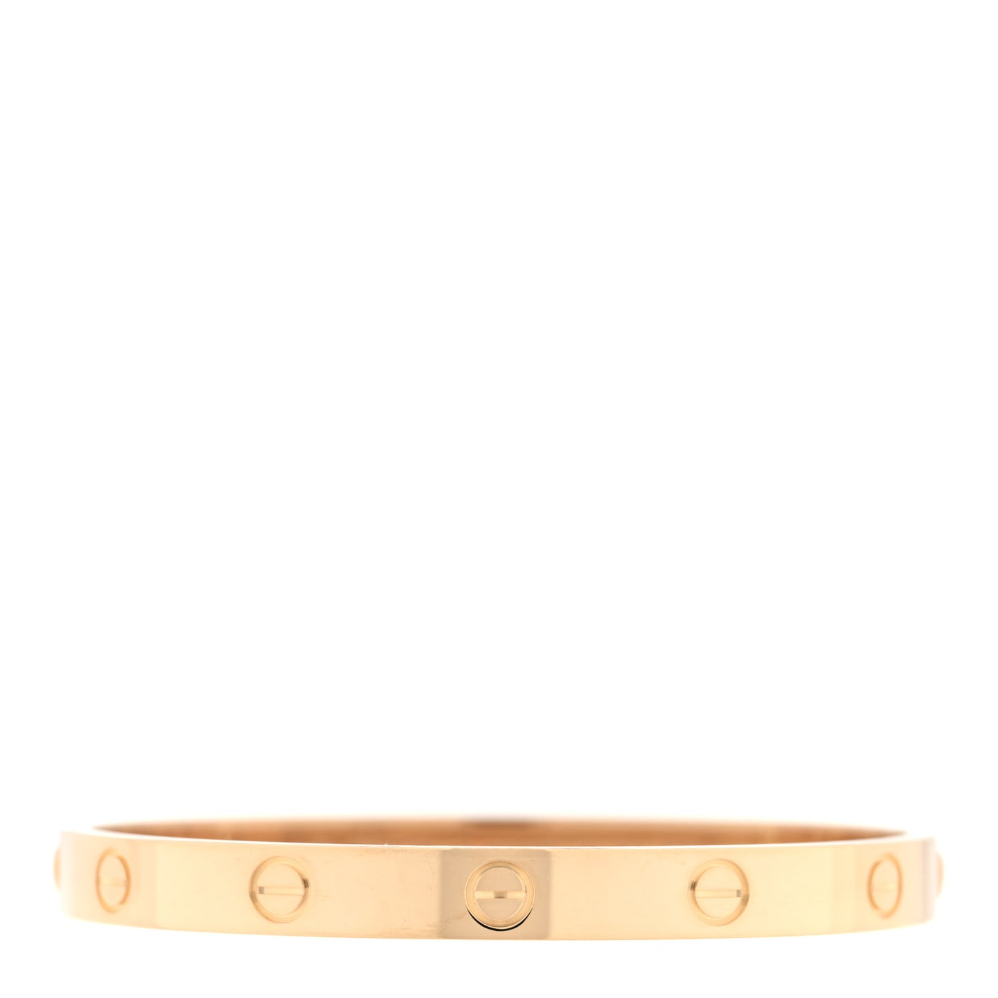 18K Yellow Gold LOVE Bracelet 17