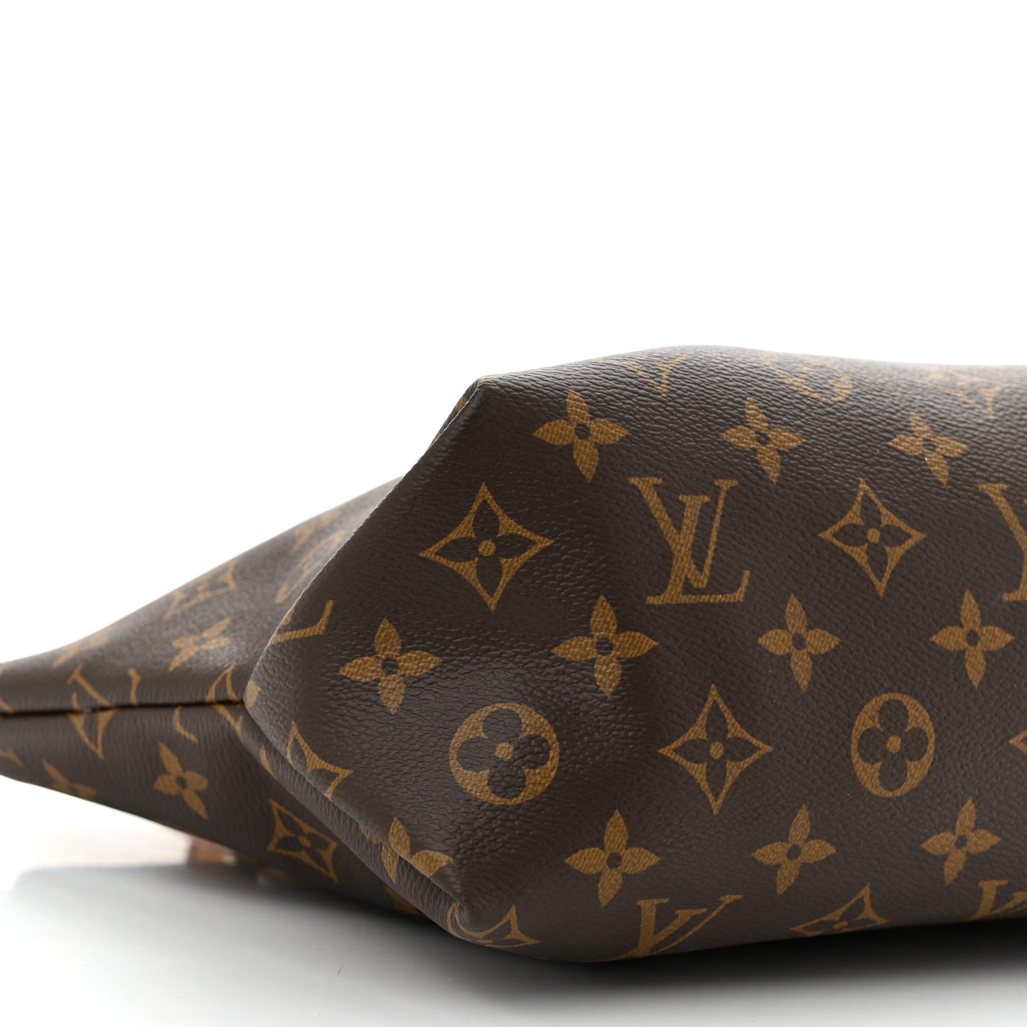 Monogram Flower Zipped Tote PM Beige
