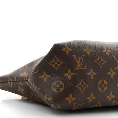 Louis Vuitton Monogram Flower Zipped Tote PM Beige 9 of 10
