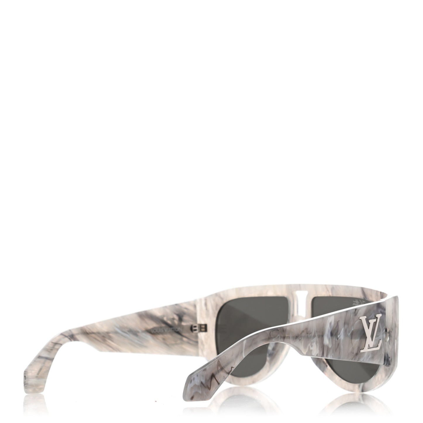 Acetate Selby Sunglasses Z1248E White Marble