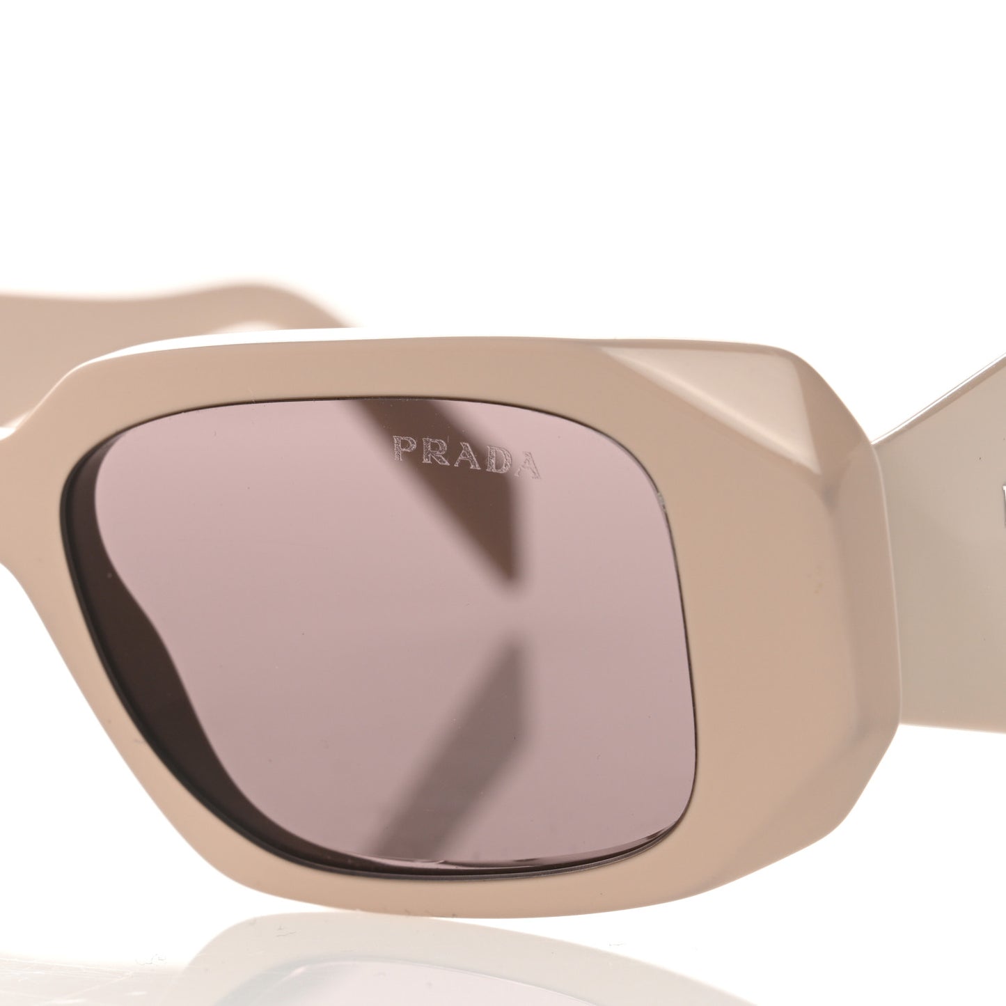 Acetate Symbole Sunglasses SPR 17W Plum Beige