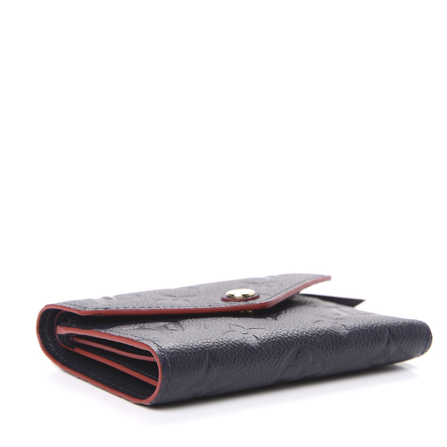 Louis Vuitton Empreinte Victorine Wallet Marine Rouge 3 of 7