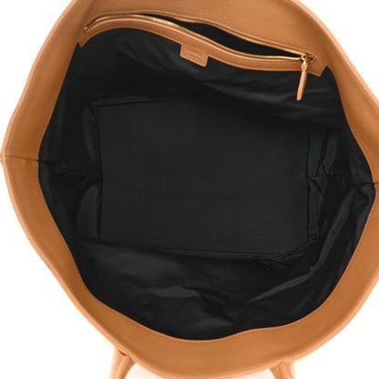 Khaite Pebbled Calfskin Medium Amelia Tote Nougat 5 of 9