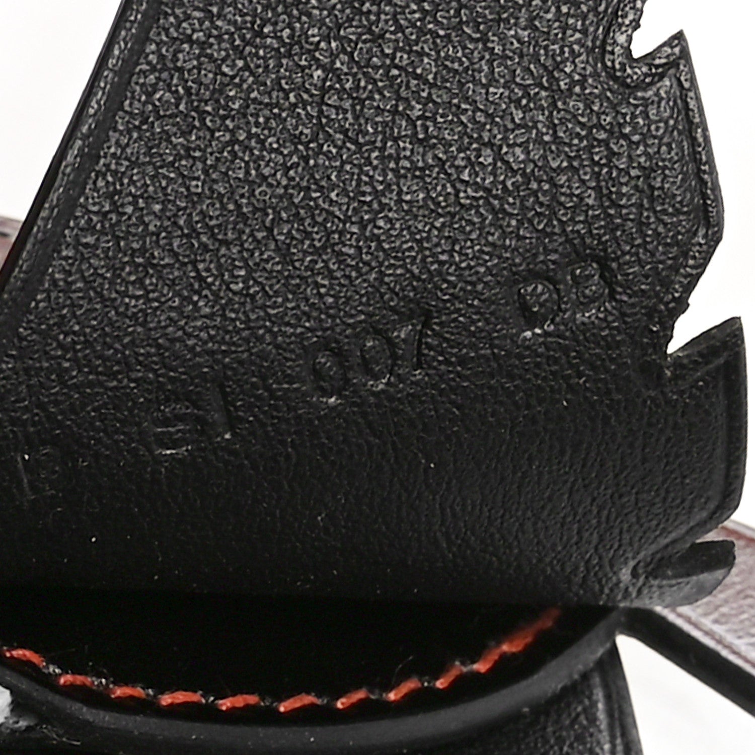 Hermes Epsom Swift Barenia Alligator Birdy Bag Charm Fauve Craie Bleu Brume Black 4 of 5