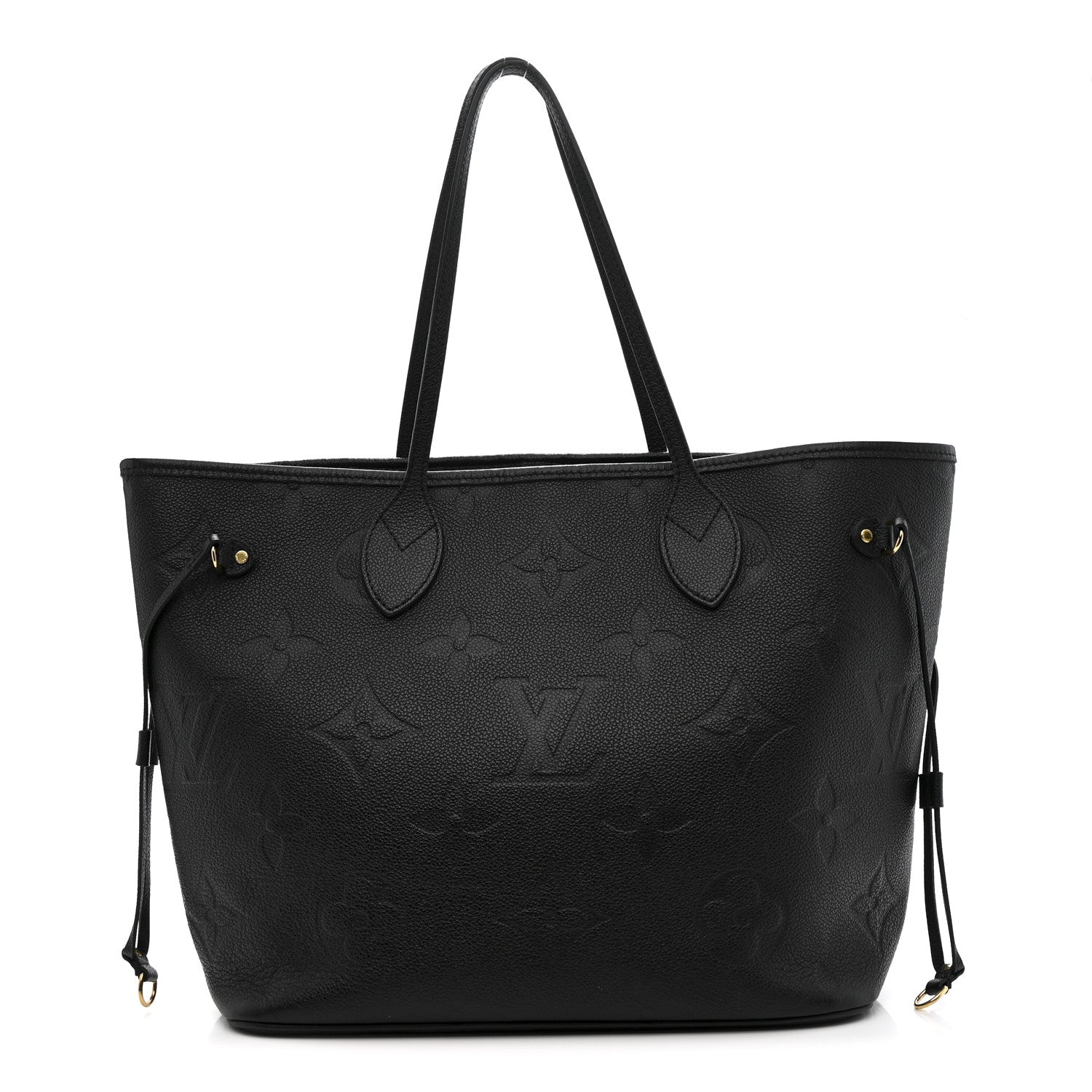 Louis Vuitton Empreinte Monogram Giant Neverfull MM Black 1 of 12