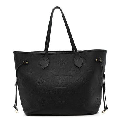 Louis Vuitton Empreinte Monogram Giant Neverfull MM Black 1 of 12