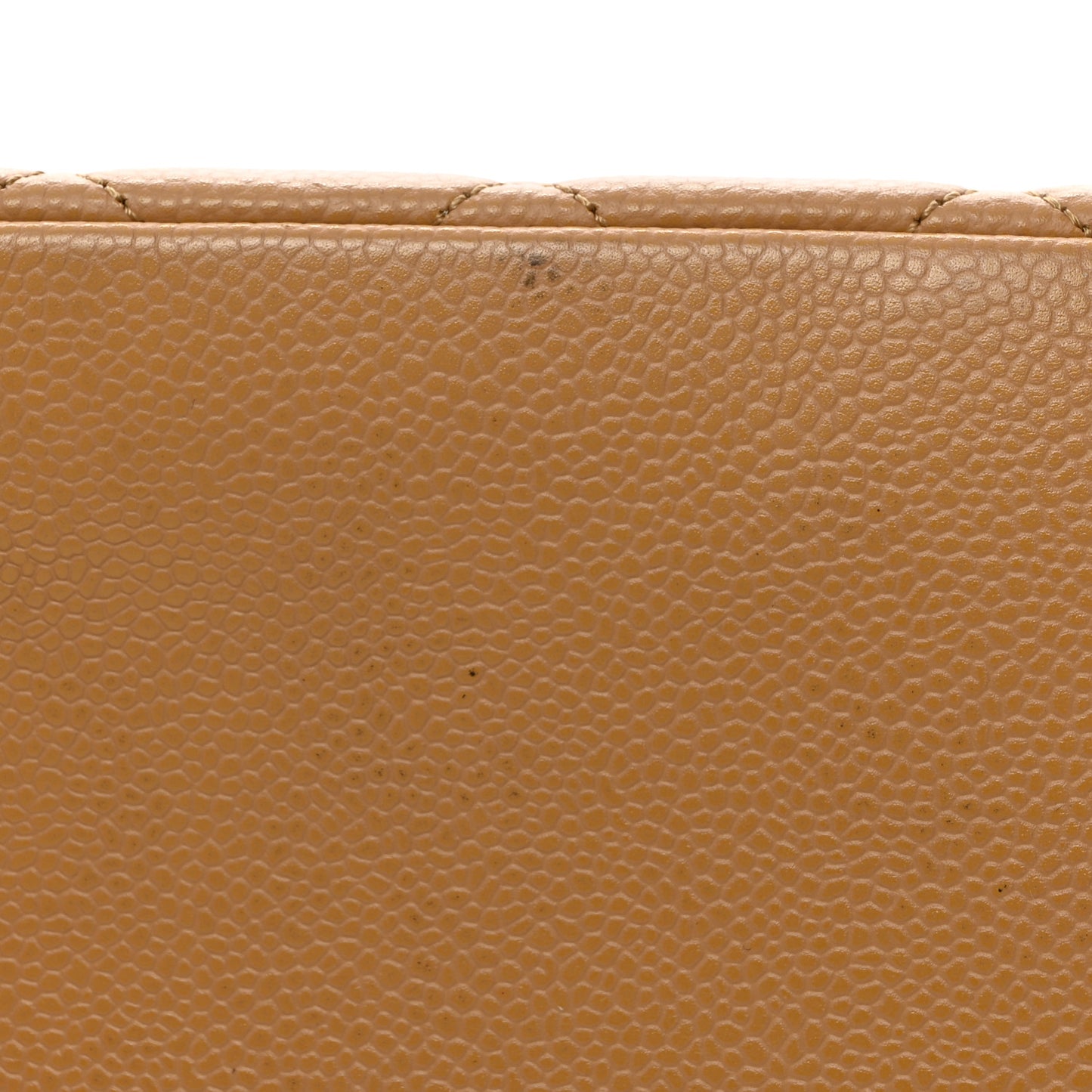 Caviar Quilted Grand Shopping Tote GST Beige Clair