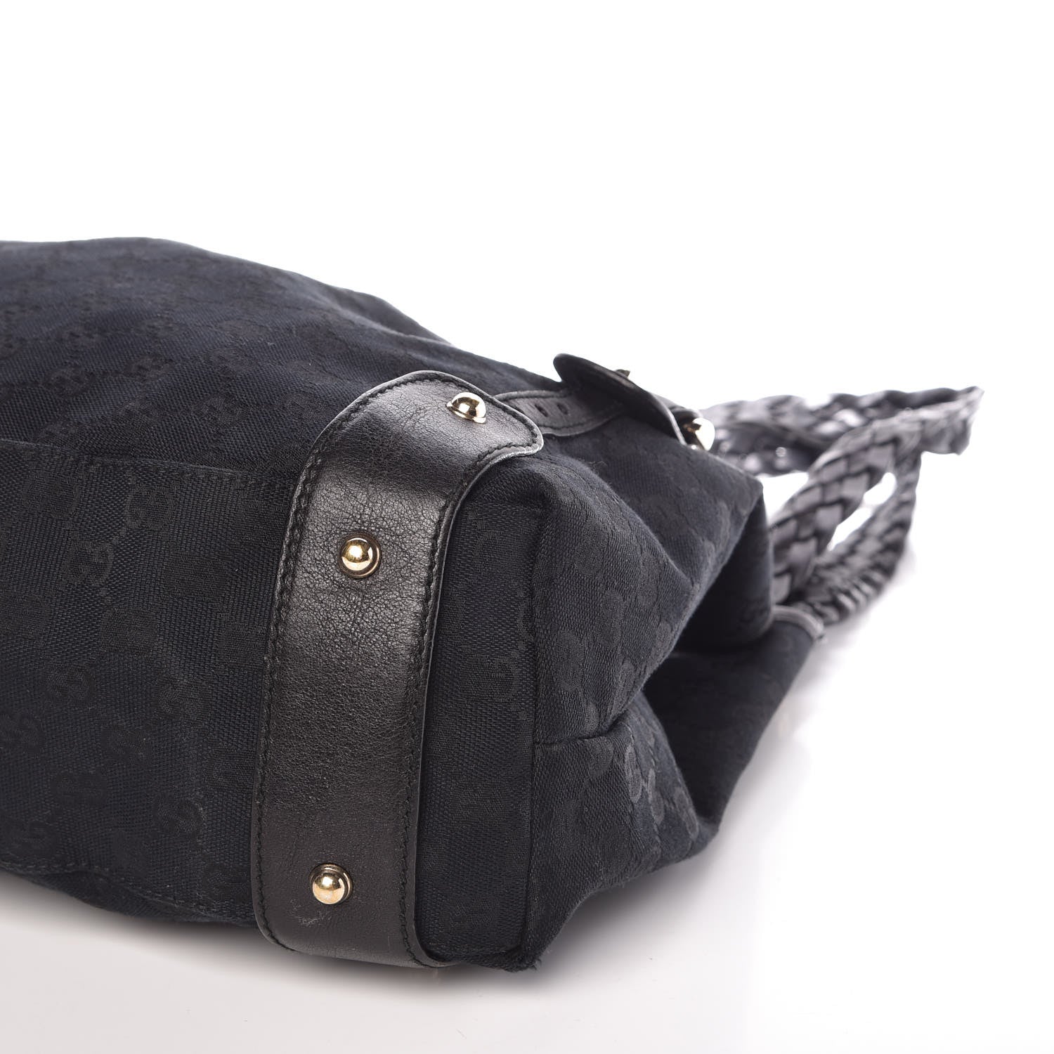 Gucci Monogram Medium Pelham Shoulder Bag Black 11 of 14