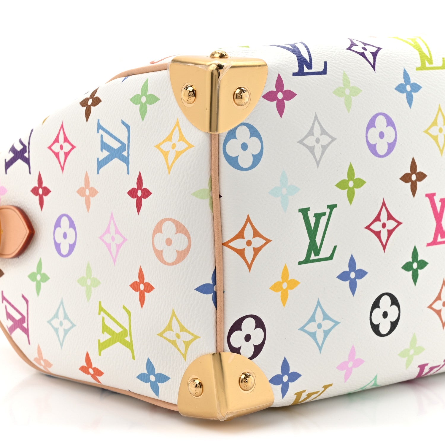 Louis Vuitton LV X TM Monogram Multicolor Speedy Bandouliere 25 White 9 of 9