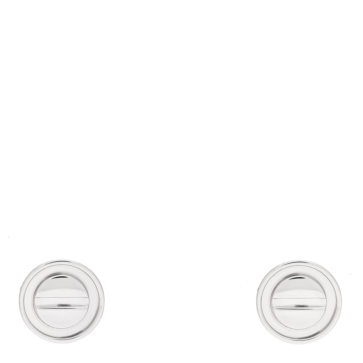 Cartier 18K White Gold LOVE Earrings 1 of 5