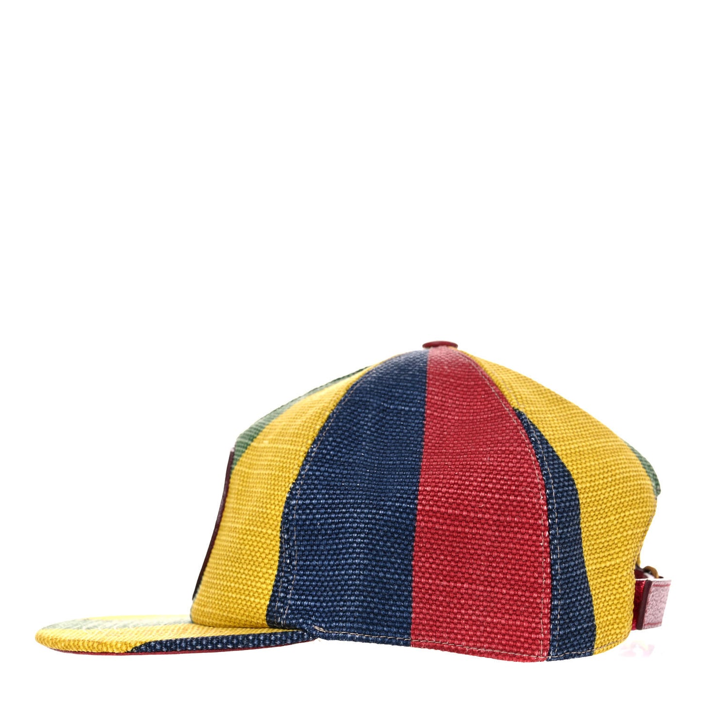 Canvas Marley Stripe Script Logo Patch Gucci 100 Baseball Hat L Multicolor