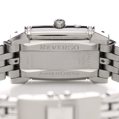 Jaeger-LeCoultre JAEGER-LE COULTRE Stainless Steel Diamond 25mm Reverso Gran Sport Duoface Manual Winding Watch 296.8.74 5 of 6