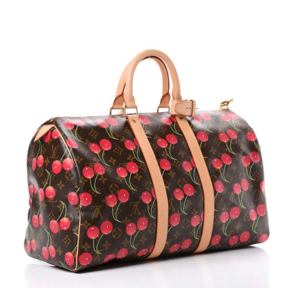 Louis Vuitton Monogram Cerises Keepall 45 2 of 11