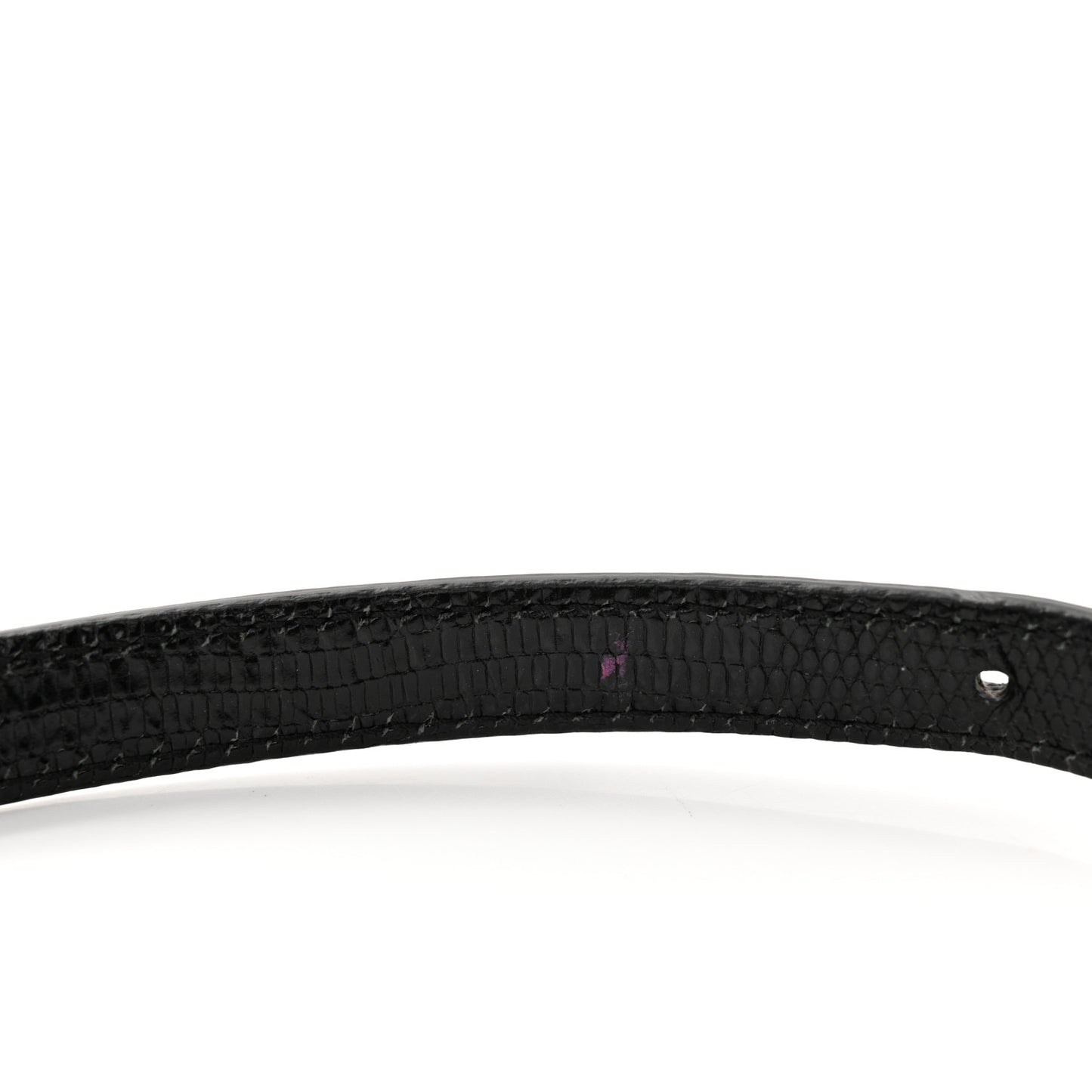 DOLCE & GABBANA Calfskin Iguana Embossed Studded Medium Fashion Sinner Patch Miss Sicily Satchel Black