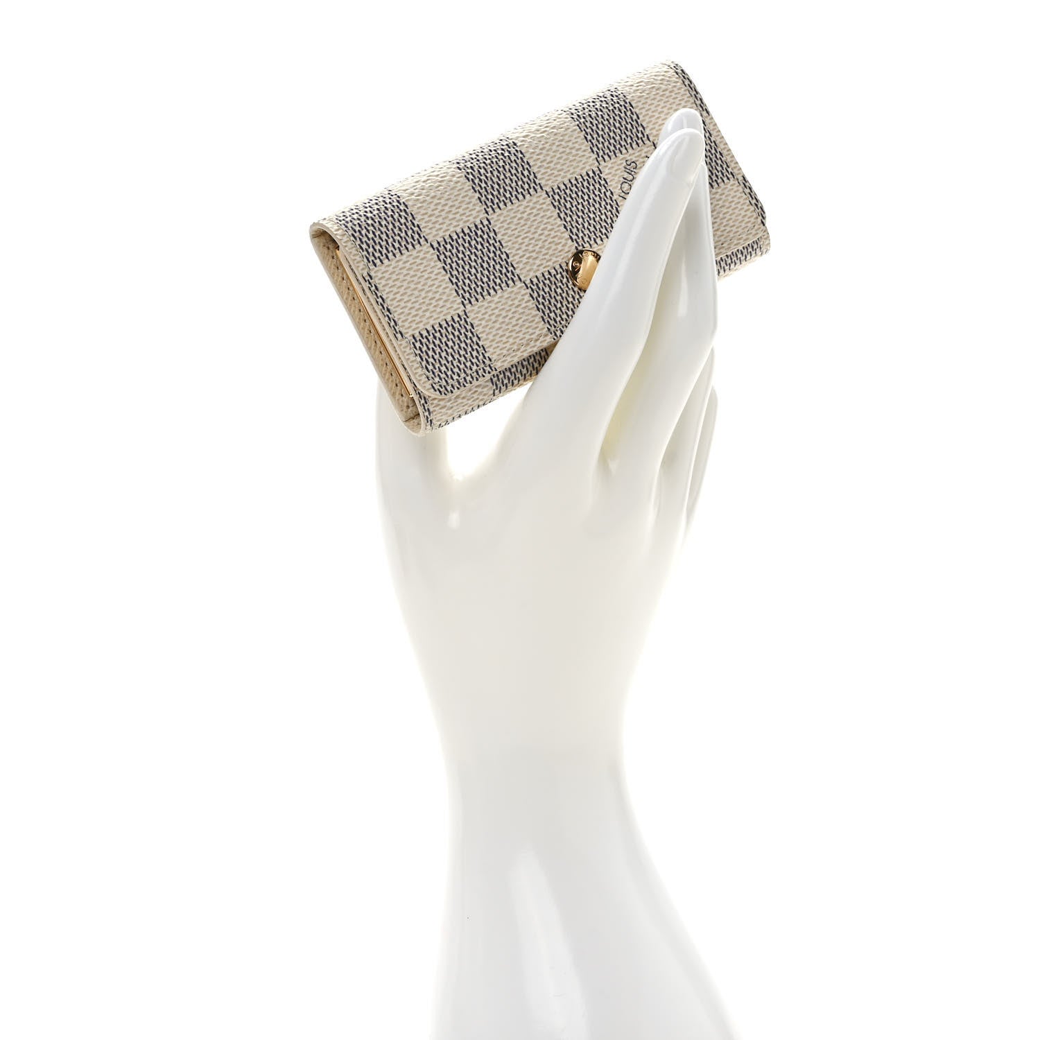 Louis Vuitton Damier Azur Multicles 4 Key Holder 2 of 7