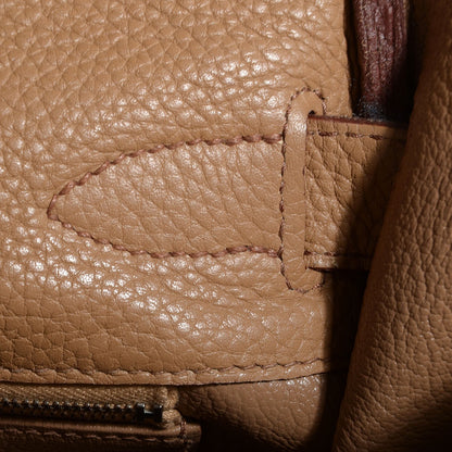 Hermes Taurillon Clemence Kelly Retourne 40 Tabac Camel 18 of 19
