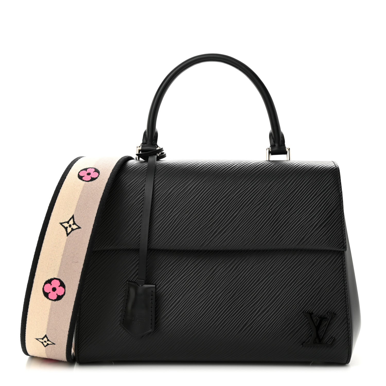 Louis Vuitton LOUIS VUITTON Epi Cluny Mini Black 1 of 10