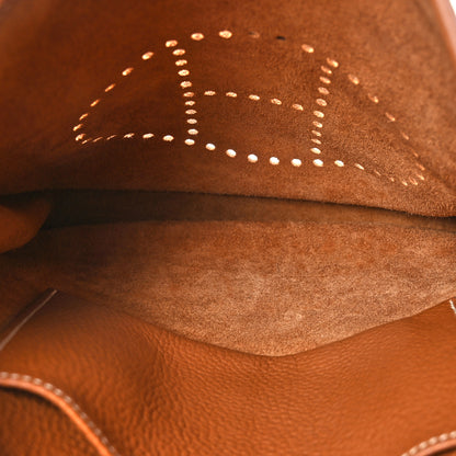 Hermes Taurillon Clemence Evelyne PM Gold 5 of 10