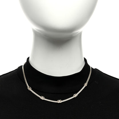 Chanel Metal CC Short Chain Necklace Gold 2 of 5