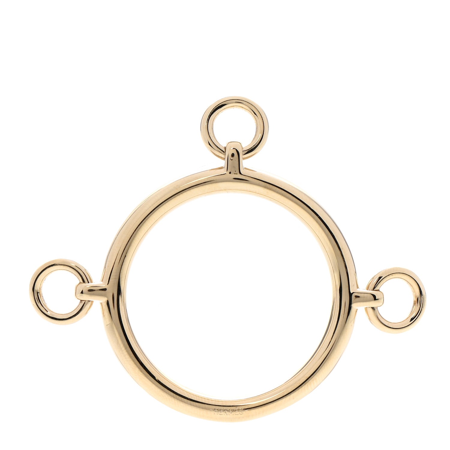 Hermes Permabrass Mega Loop Scarf Ring 1 of 4