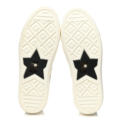 Christian Dior Canvas Constellation Embroidered Womens Walk'N'Dior Low Top Sneakers 38 White Multicolor 6 of 10