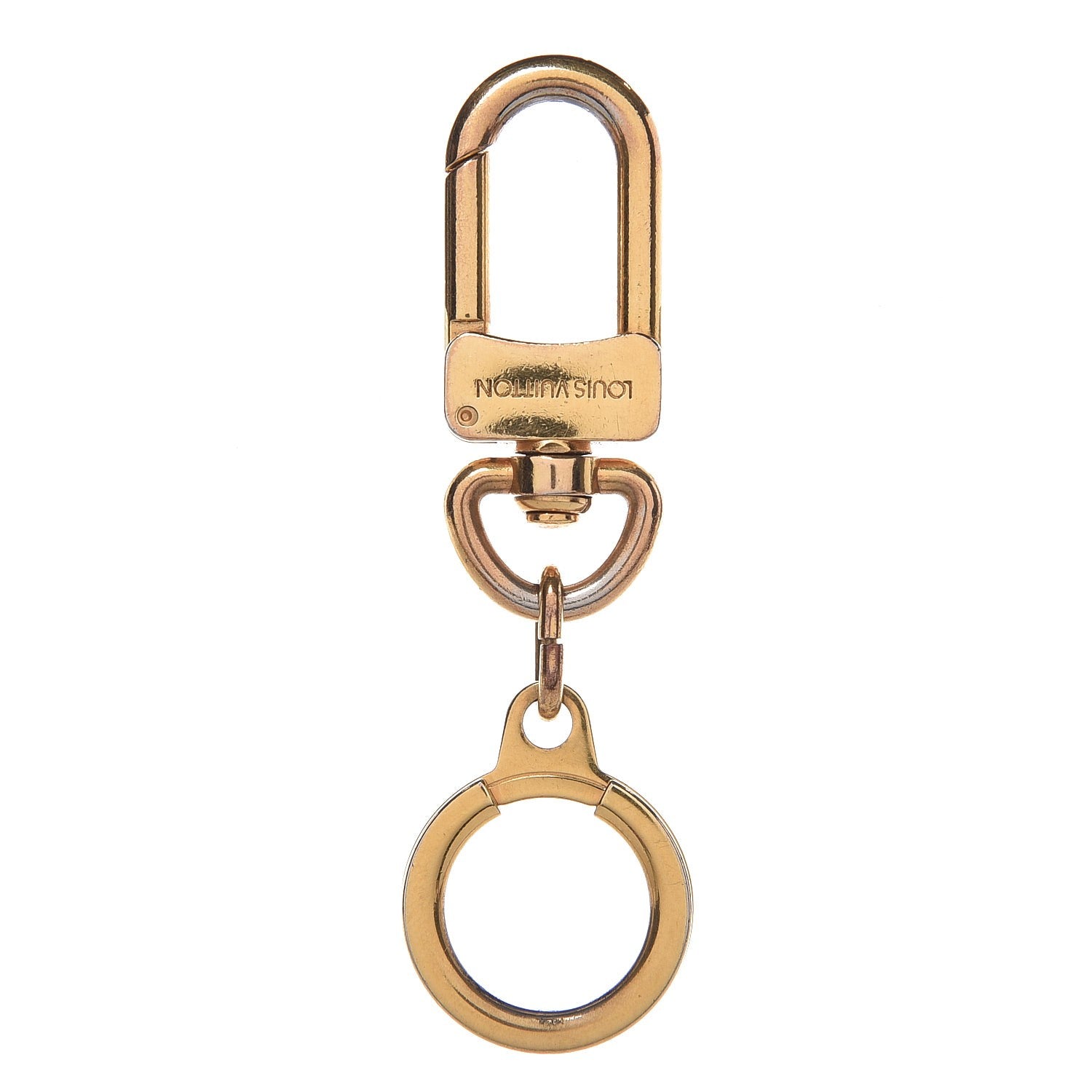 Louis Vuitton Pochette Extender Key Ring Gold 1 of 2
