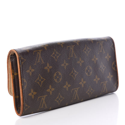 Louis Vuitton Monogram Pochette Twin GM 3 of 13