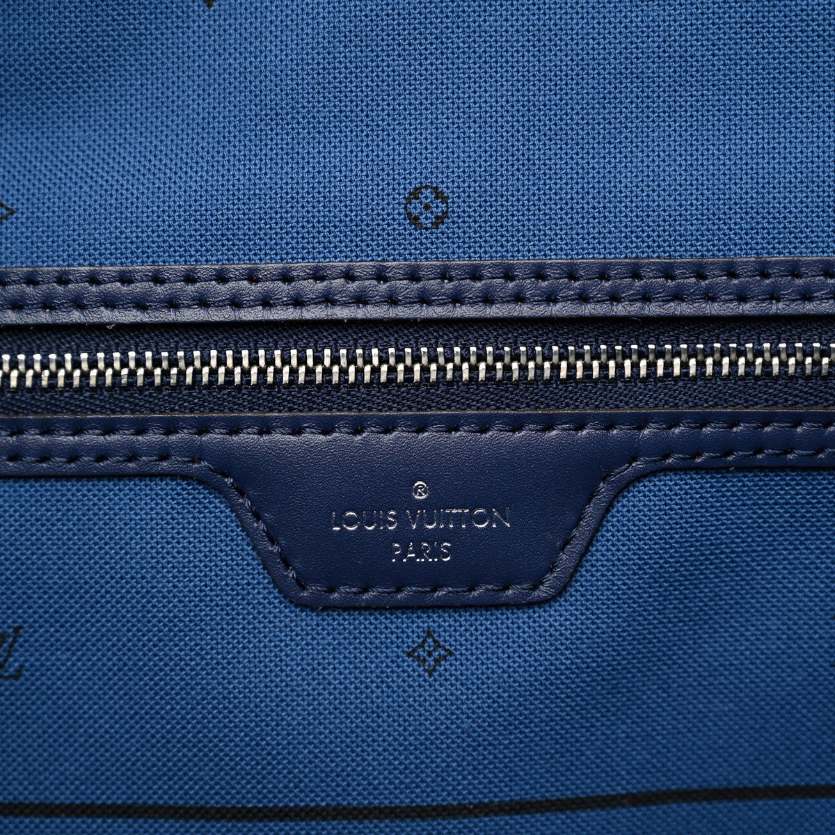 Monogram Escale Neverfull MM Blue