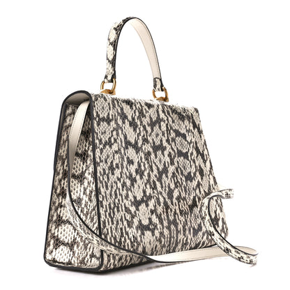 Gucci Snakeskin Embroidered Medium Osiride Top Handle Bag 3 of 14