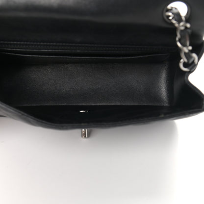 Chanel Lambskin Quilted Mini Rectangular Flap Black 5 of 12